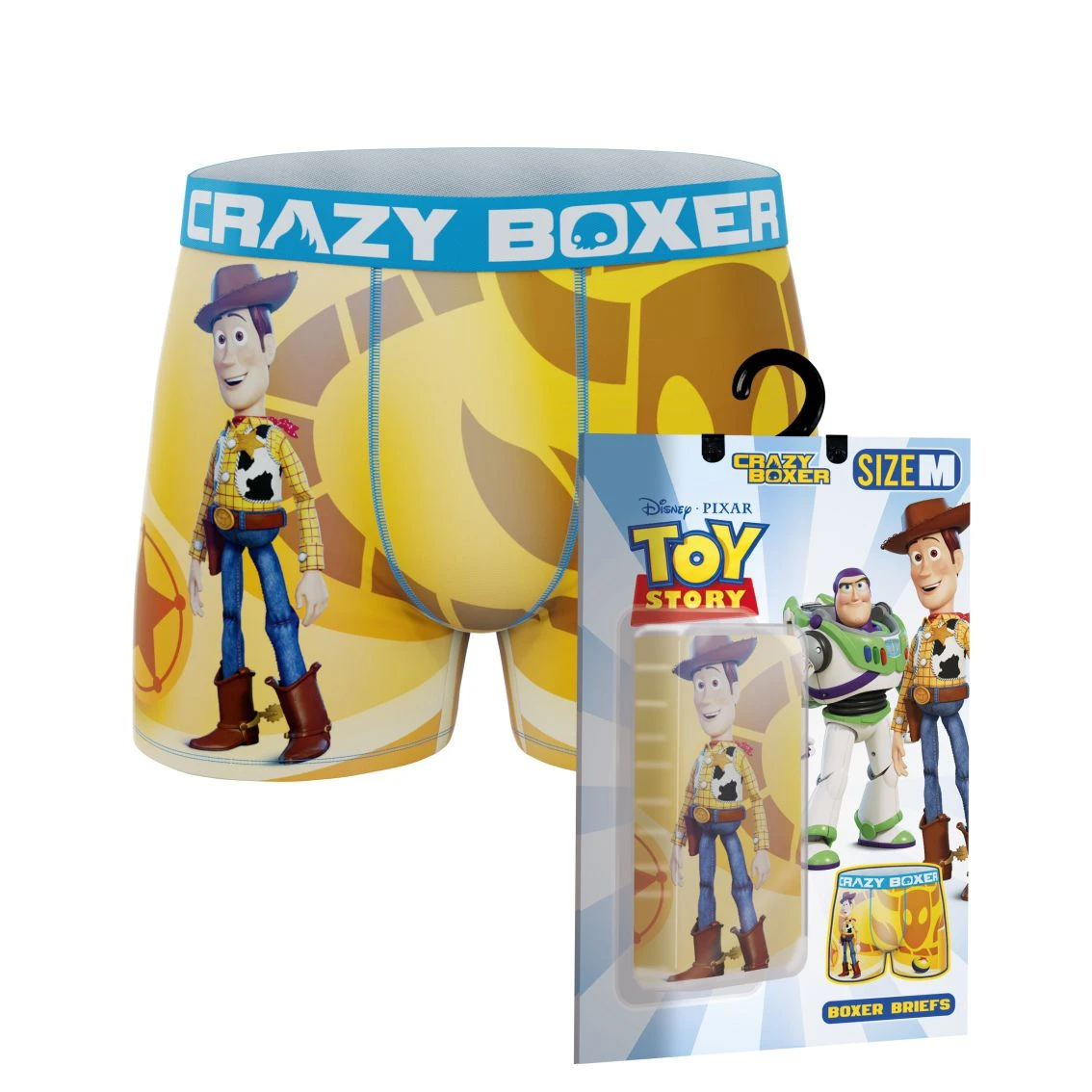 CRAZYBOXER Pixar Toy Story Star Ball Men's Boxer Briefs (Creative Packaging) 3 CRAZYBOXER Pixar Toy Story Star Ball Men's Boxer Briefs (Creative Packaging)