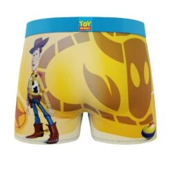 CRAZYBOXER Pixar Toy Story Star Ball Men's Boxer Briefs (Creative Packaging) 9 CRAZYBOXER Pixar Toy Story Star Ball Men's Boxer Briefs (Creative Packaging) -Crazyboxer Sales Store CBTOY01WOODN 2