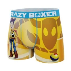CRAZYBOXER Pixar Toy Story Star Ball Men's Boxer Briefs (Creative Packaging) 11 CRAZYBOXER Pixar Toy Story Star Ball Men's Boxer Briefs (Creative Packaging) -Crazyboxer Sales Store CBTOY01WOODN 4
