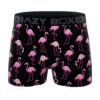 CRAZYBOXER Tropical Flamingo Men's Boxer Briefs -Crazyboxer Sales Store CBTRP01PINK 0