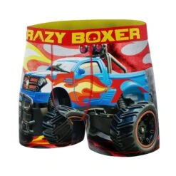 CRAZYBOXER Truck Kid's Boxer Briefs -Crazyboxer Sales Store CBTRX03TRUK 3