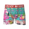 CRAZYBOXER Men's Flam Boxer Briefs -Crazyboxer Sales Store CBUGG01FLAM 0