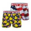 CRAZYBOXER Men's USA Flags Ducky Boxer Briefs (2 Pack) 2 CRAZYBOXER Men's USA Flags Ducky Boxer Briefs (2 Pack) -Crazyboxer Sales Store CBUSA0101X2C1 1