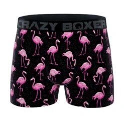 CRAZYBOXER Men's Ducky Flamingo Boxer Briefs (3 Pack) -Crazyboxer Sales Store CBUSA0101X3C3 8