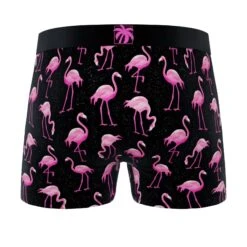 CRAZYBOXER Men's Ducky Flamingo Boxer Briefs (3 Pack) -Crazyboxer Sales Store CBUSA0101X3C3 9