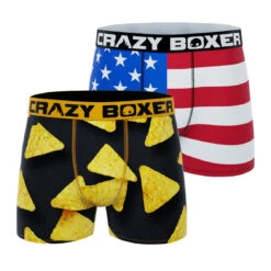 Men's 2-Pack USA Tortilla Boxer Briefs