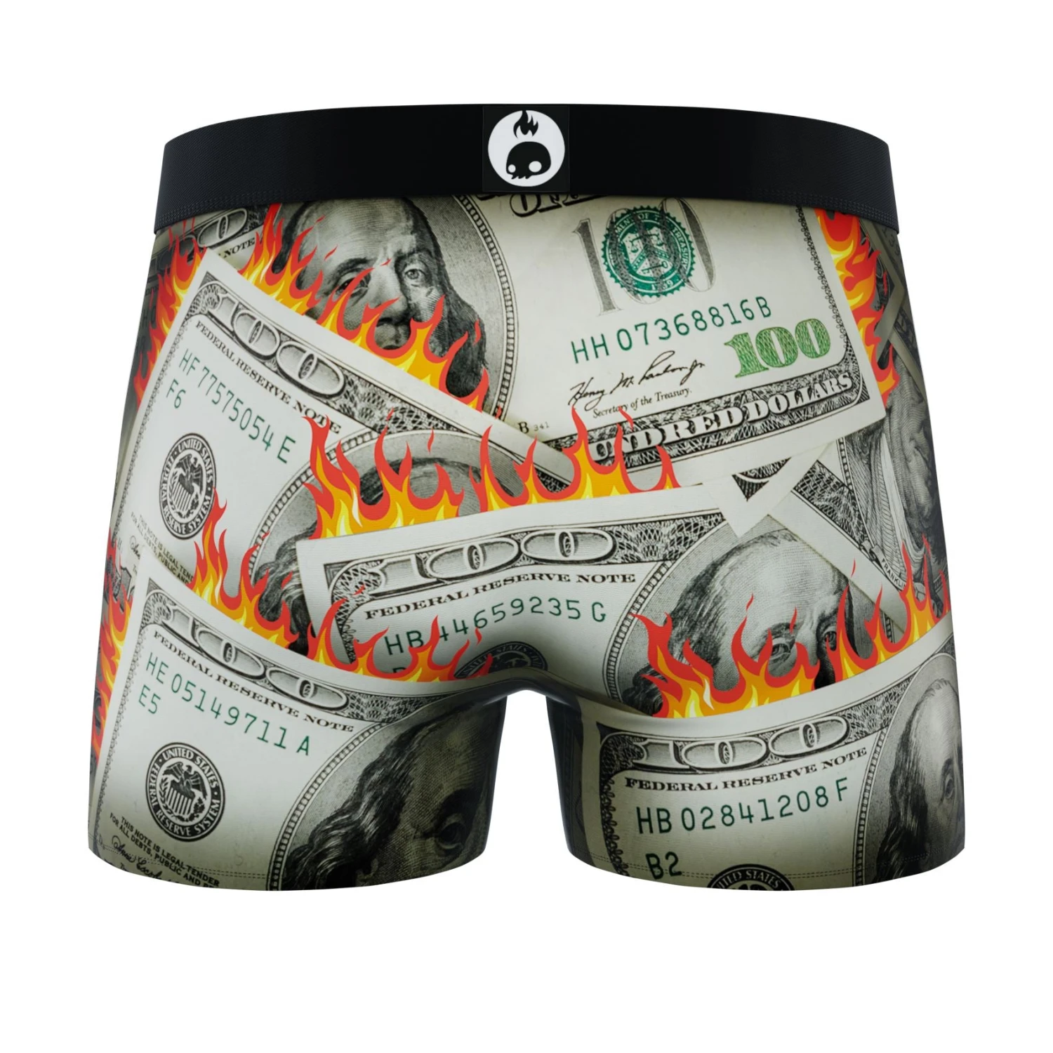 CRAZYBOXER USA Money Men's Boxer Briefs (3 Pack) 9 CRAZYBOXER USA Money Men's Boxer Briefs (3 Pack) - Image 7