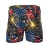 Men's Boxer Briefs - USA - July Fireworks -Crazyboxer Sales Store CBUSA01FRWK 1