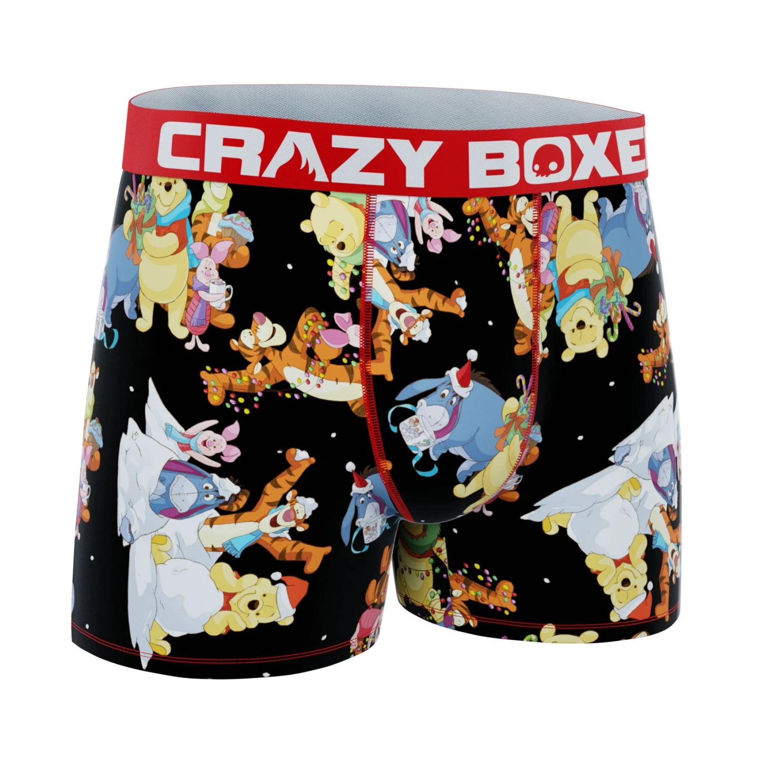 CRAZYBOXER Disney Winnie The Pooh Winnie Holidays Men's Boxer Briefs 5 CRAZYBOXER Disney Winnie The Pooh Winnie Holidays Men's Boxer Briefs - Image 3