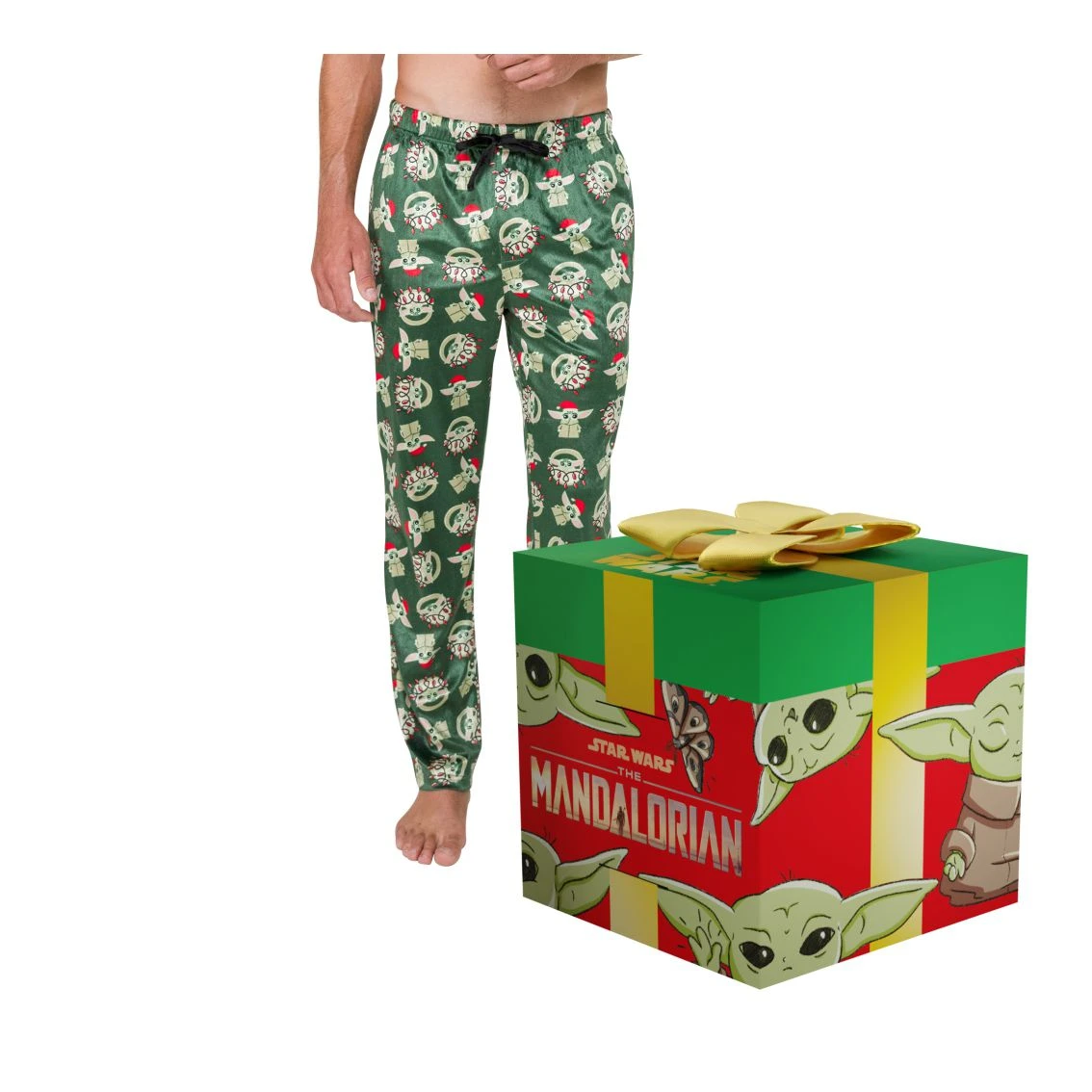 CRAZYLOUNGE The Mandalorian Baby Yoda XmasAdult Pajamas & Loungewear (Creative Packaging) 3 CRAZYLOUNGE The Mandalorian Baby Yoda XmasAdult Pajamas & Loungewear (Creative Packaging)