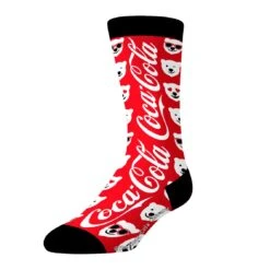 CRAZYBOXER Coca-Cola Polar Bear Men's Boxer Briefs And Socks (Creative Packaging) -Crazyboxer Sales Store CMCOC01X2A1N 3