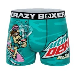 CRAZYMIX Mountain Dew Men's Boxers Briefs And Socks (Creative Packaging) -Crazyboxer Sales Store CMDEW0101X6A1N 3