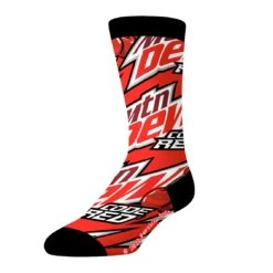 CRAZYBOXER Mountain Dew Code Red Men's Boxer Briefs And Socks (Creative Packaging) -Crazyboxer Sales Store CMDEW01X2A3N 3