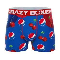 CRAZYBOXER Pepsi Flavored Men's Boxer Briefs And Socks (Creative Packaging) -Crazyboxer Sales Store CMPEP0101X6A1N 3
