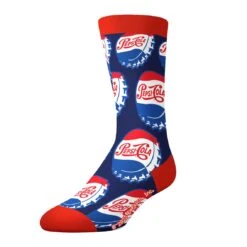 CRAZYBOXER Pepsi Logo & Caps Men's Boxer Briefs & Socks (Creative Packaging) -Crazyboxer Sales Store CMPEP01X2A5N 3