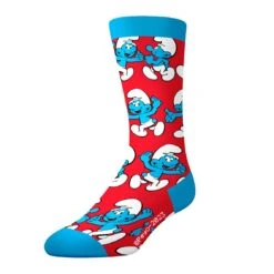 CRAZYBOXER The Smurfs Lazy Smurf Men's Boxer Briefs And Socks (Creative Packaging) -Crazyboxer Sales Store CMSMU01X2A1N 3