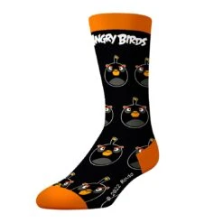 CrazyUniverse Angry Birds Bomb Crew Socks (3 Pack) -Crazyboxer Sales Store CSANG01X3A1 3