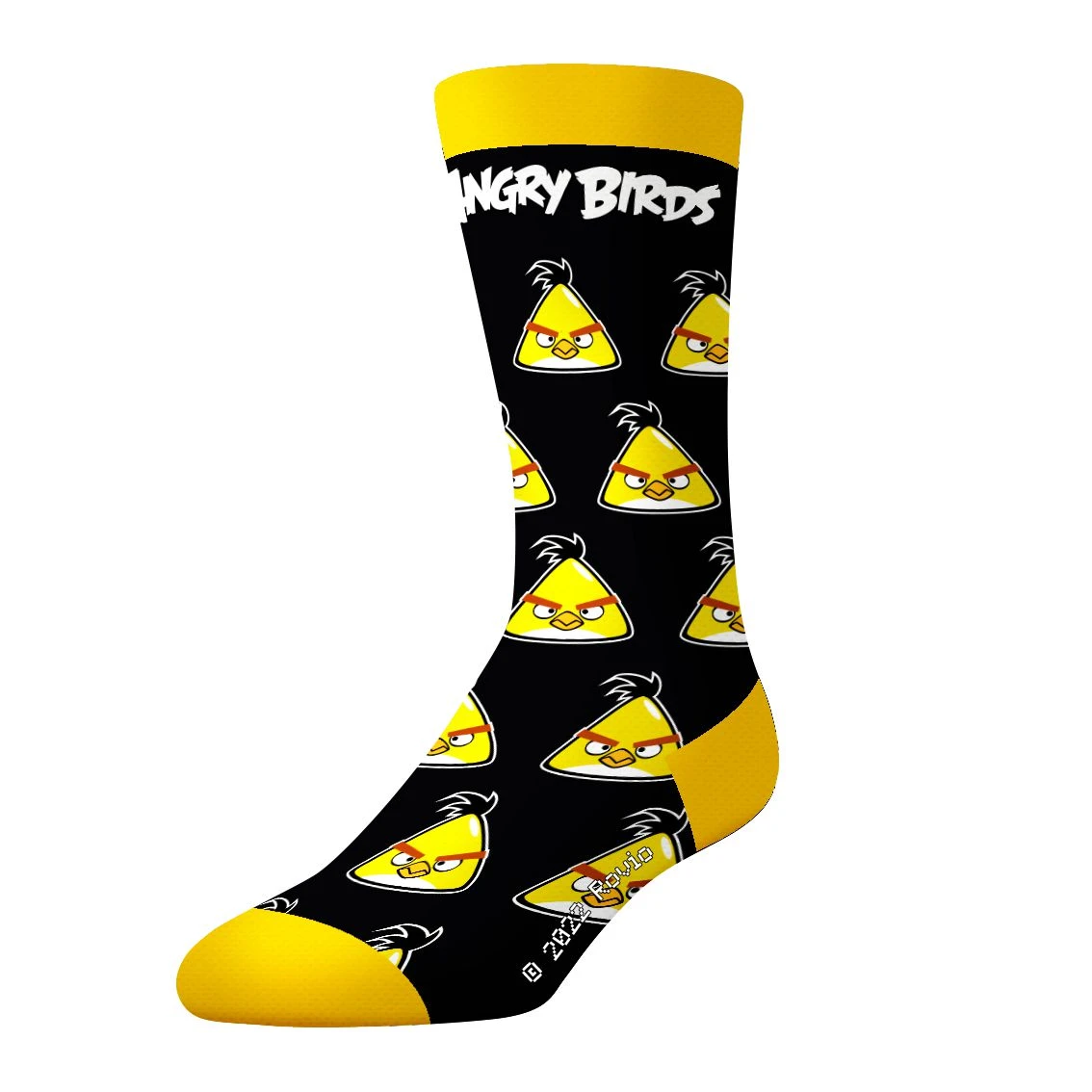 CrazyUniverse Angry Birds Chuck All Over Crew Socks (3 Pack) 6 CrazyUniverse Angry Birds Chuck All Over Crew Socks (3 Pack) - Image 4