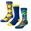 CrazyUniverse Duck And Parrot Crew Socks (3 Pack) -Crazyboxer Sales Store CSBIG0101X3A3 5