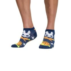 CrazyUniverse Basketball And Flag Low Cut Socks (3 Pack) -Crazyboxer Sales Store CSBIG0101X3L1 2