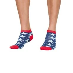 CrazyUniverse Basketball And Flag Low Cut Socks (3 Pack) -Crazyboxer Sales Store CSBIG0101X3L1 6