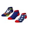 CrazyUniverse Basketball And Flag Low Cut Socks (3 Pack) -Crazyboxer Sales Store CSBIG0101X3L1 8