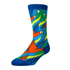 CrazyUniverse Duck And Parrot Kids Crew Socks (3 Pack) -Crazyboxer Sales Store CSBIG0301X3A2 3