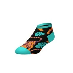 CrazyUniverse Flamingo And Tiger Kids Low Cut Socks (3 Pack) -Crazyboxer Sales Store CSBIG0301X3L3 3