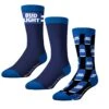 Socks By CRAZYBOXER Bud Light Logo And Can Crew Socks (3 Pack) -Crazyboxer Sales Store CSBUD0101X3A1 8