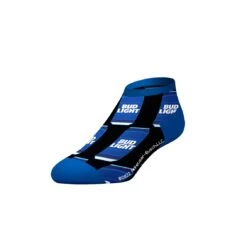 CrazyUniverse Bud Light Logo And Can Low Cut Socks (3 Pack) -Crazyboxer Sales Store CSBUD0101X3L1 5