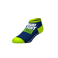 CrazyUniverse Bud Light Lime And Seltzer Low Cut Socks (3 Pack) -Crazyboxer Sales Store CSBUD0101X3L3 5