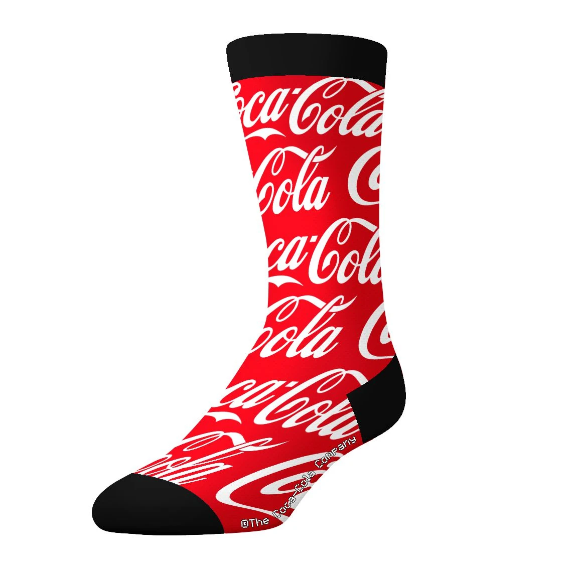 CrazyUniverse Coca-Cola Cursive & Caps Adult Crew Socks (3 Pairs,Cup) 4 CrazyUniverse Coca-Cola Cursive & Caps Adult Crew Socks (3 Pairs,Cup) - Image 2