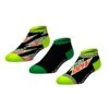 Socks By CRAZYBOXER Mountain Dew Can And Logo Low Cut Socks (3 Pack) -Crazyboxer Sales Store CSDEW0101X3L2 8