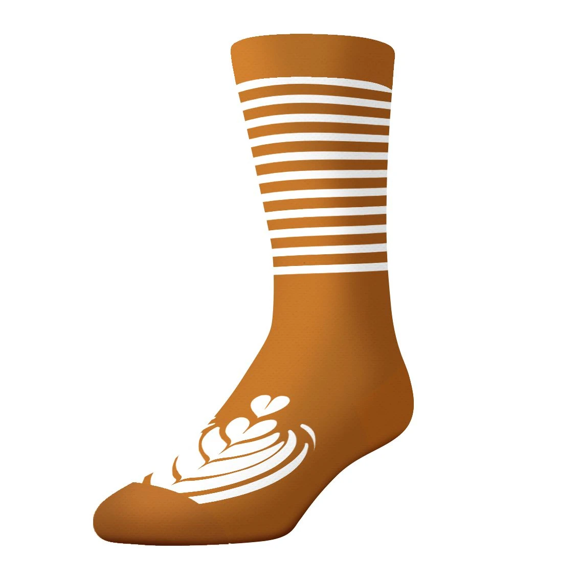 CRAZYUNIVERSE Latte Adult Crew Socks (Coffee Cup) 4 CRAZYUNIVERSE Latte Adult Crew Socks (Coffee Cup) - Image 2