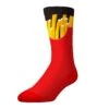 Socks By Crazy Boxer Fries Crew Socks (2-Pairs,Fries Box) 1 Socks By Crazy Boxer Fries Crew Socks (2-Pairs,Fries Box) -Crazyboxer Sales Store CSFOO0101X2N1N 3