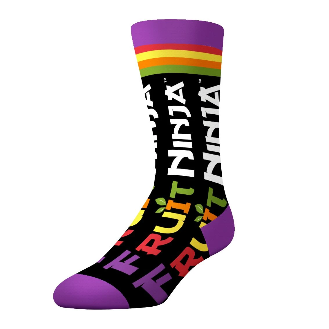 CrazyUniverse Fruit Ninja Logo Crew Socks (3 Pack) 6 CrazyUniverse Fruit Ninja Logo Crew Socks (3 Pack) - Image 4