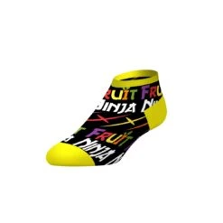 CrazyUniverse Fruit Ninja Logo Low Cut Socks (3 Pack) -Crazyboxer Sales Store CSFRU0101X3L3 1