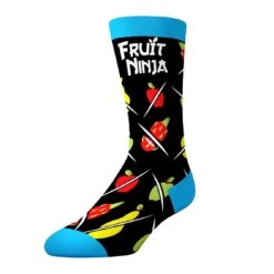 CrazyUniverse Fruit Ninja Fruit Kids Crew Socks (3 Pack) -Crazyboxer Sales Store CSFRU0301X3A2 3