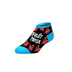 CrazyUniverse Fruit Ninja Combo Kids Low Cut Socks (3 Pack) -Crazyboxer Sales Store CSFRU0301X3L2 3