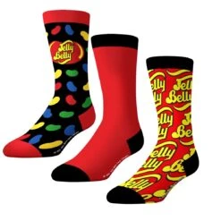 CrazyUniverse Jelly Belly Logo Crew Socks (3 Pack)