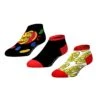 CrazyUniverse Jelly Belly Candies Low Cut Socks (3 Pack) -Crazyboxer Sales Store CSJEL0101X3L3 5
