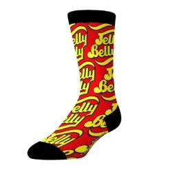 CrazyUniverseJelly Belly Logo & Beans Adult Crew Socks (Foil Bag) -Crazyboxer Sales Store CSJEL01X3A5N 3