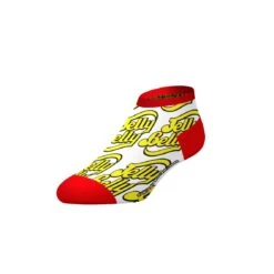 CrazyUniverseJellyBelly Logo And Candies Kids Low Cut Socks (3 Pack) -Crazyboxer Sales Store CSJEL0301X3L1 3