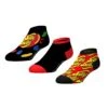 CrazyUniverse Jelly Belly Logo Low Kids Cut Socks (3 Pack)