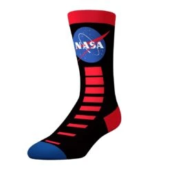 CrazyUniverse NASA Logo And Astro Crew Socks (3 Pack) 9 CrazyUniverse NASA Logo And Astro Crew Socks (3 Pack) -Crazyboxer Sales Store CSNAS0101X3A2 3