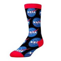 CrazyUniverse NASA Astro Crew Socks (3 Pack) -Crazyboxer Sales Store CSNAS0101X3A3 3
