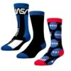 CrazyUniverse NASA Astro Crew Socks (3 Pack) -Crazyboxer Sales Store CSNAS0101X3A3 5