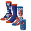 CrazyUniverse Pepsi Logo Crew Socks (3 Pack) -Crazyboxer Sales Store CSPEP0101X3A2N 8