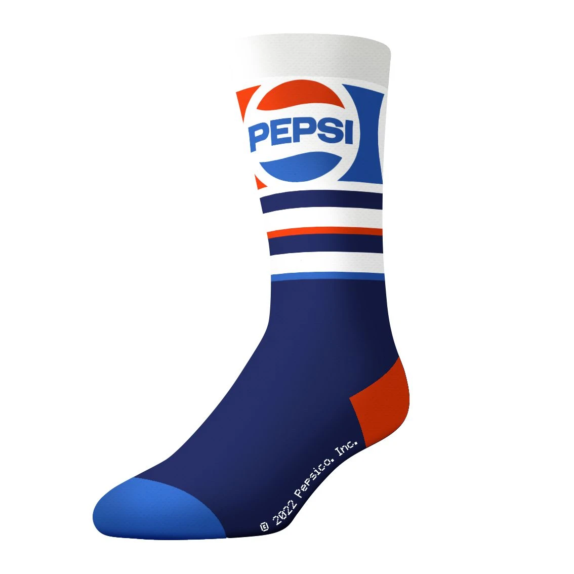 Socks By CRAZYBOXER Pepsi Logo Crew Socks (3 Pack) 4 Socks By CRAZYBOXER Pepsi Logo Crew Socks (3 Pack) - Image 2