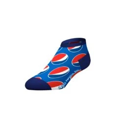 CrazyUniverse Pepsi Logo And Lid Low Cut Socks (3 Pack) -Crazyboxer Sales Store CSPEP0101X3L1 1